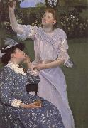 Mary Cassatt Junge Frauen beim Obstpflucken Germany oil painting artist